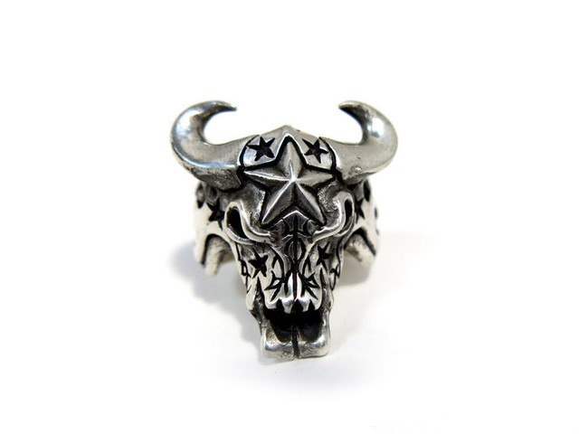 R043 Buffalo Skull バッファロースカル Hellbull