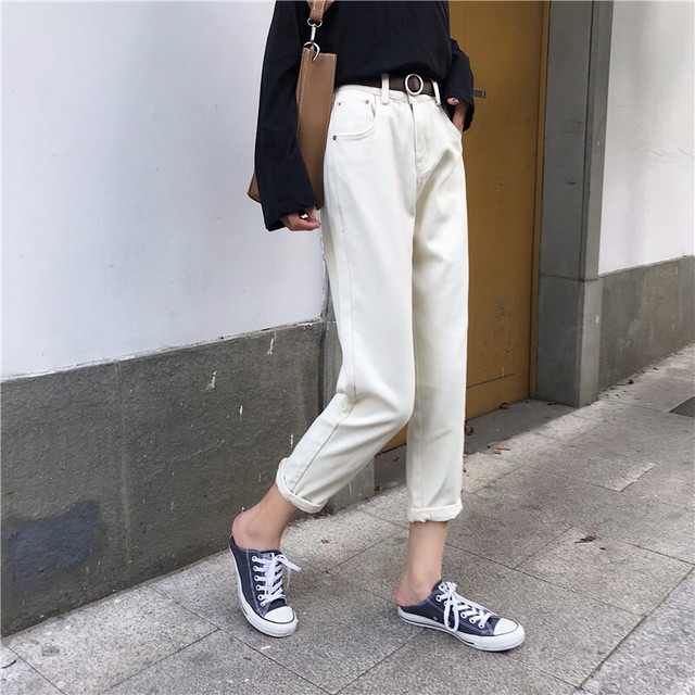 ストレートクロップドパンツ 【street croped pants】