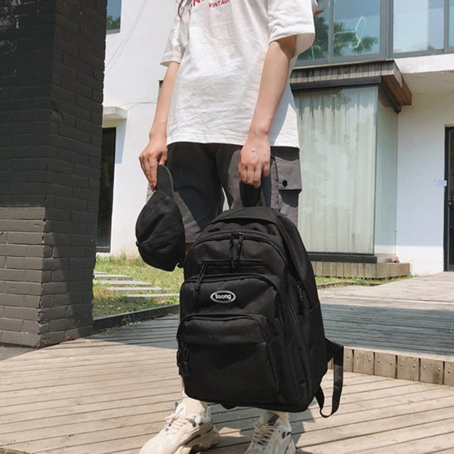 リュック レディース 大容量 バックパック 通学 学生 カジュアル デイパック 修学旅行 黒 青 男女兼用 ユニセックス 大きめ カジュアル バッグ Infini Arc En Ciel