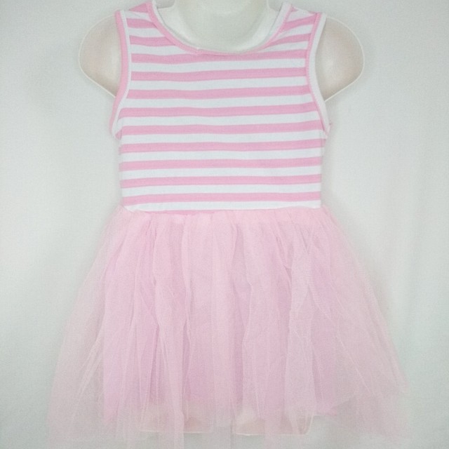 新品 1歳誕生日ドレス 女の子 80 ノースリーブ ピンク リボン ベビー バースデー Regenbogen