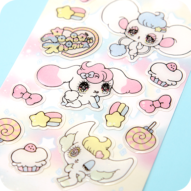 ぷっくりキラキラシール Peroperoshop