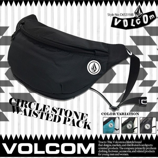Djb ボルコム ウエストバッグ ショルダーバック 人気 ブランド おすすめ 旅行 入学 就職 プレゼント メンズ レディース Volcom Circle Stone Waisted Pack Beachdays Okinawa