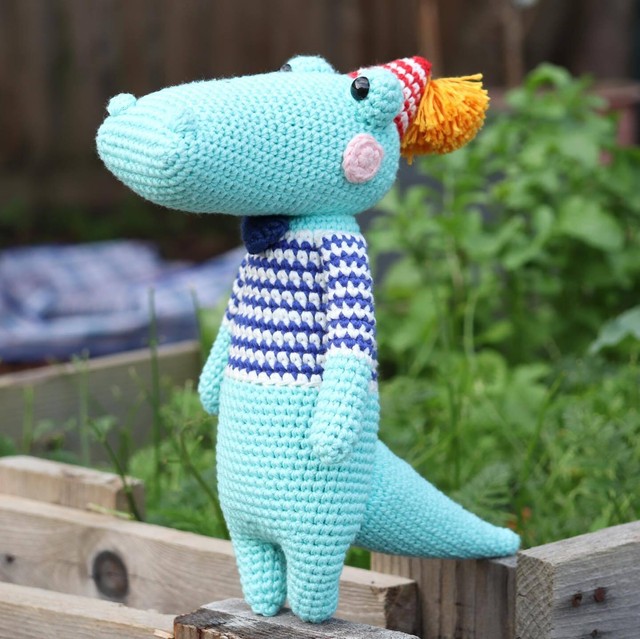 あみぐるみ ワニ 編みぐるみ 出産祝い あかちゃん プレゼント 男の子 女の子 お部屋飾り おもちゃ The Bunny