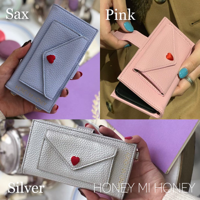 Honey Mi Honey ハニーミーハニー レターデザイン 手帳型 Iphoneケース Iphone6 Iphone6s Iphone7 Iphone8 Iphonese2 Iphonex Iphonexs Oneword Iphoneケース スマホケース専門店