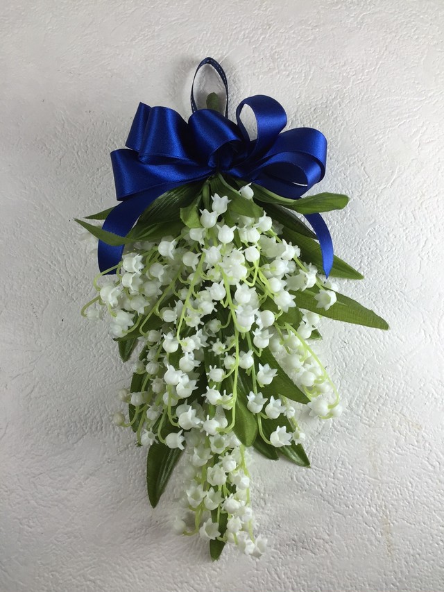 アート スズランのスワッグ 中 Linoka Kukka