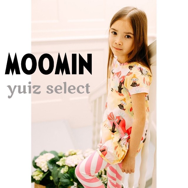 即納 Size110 130 チュニックワンピース 子供服 キッズ 女の子 Moominムーミン Yuizselect