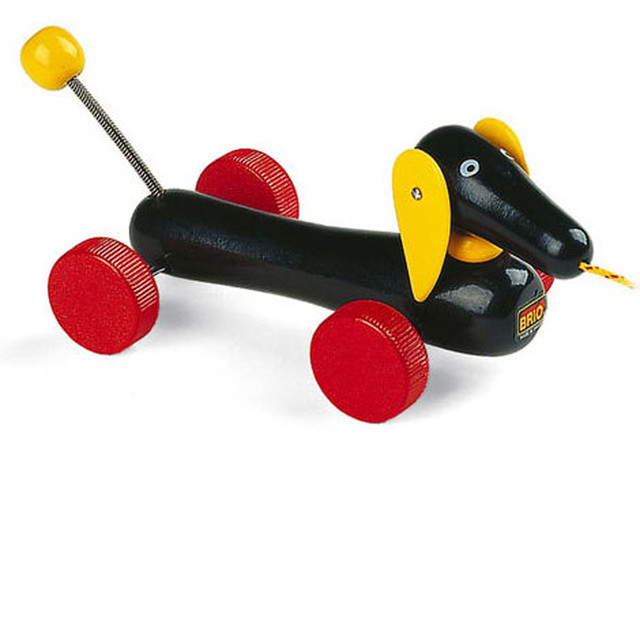 超人気のダックスフントモチーフのプルトイ Brio ブリオ ダッチー Mon Petit Toys Store