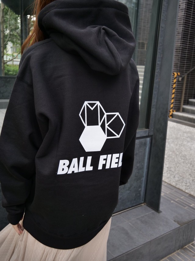 Mk Ball Field Produced By Makihika Back Big Logo Hoodie Kiii