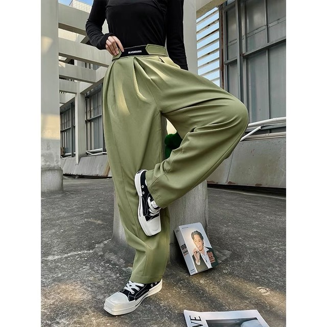 waist design loose pants