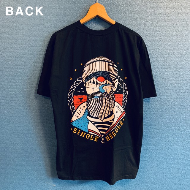 RISE&SHINEサンライズおじさんのTシャツ