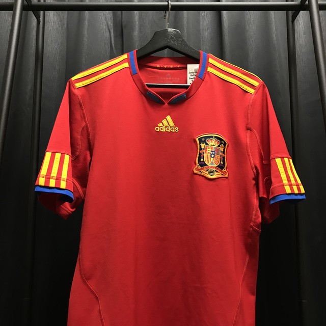 10 11 S Adidas Football Shirt スペイン代表 古着屋 O Well