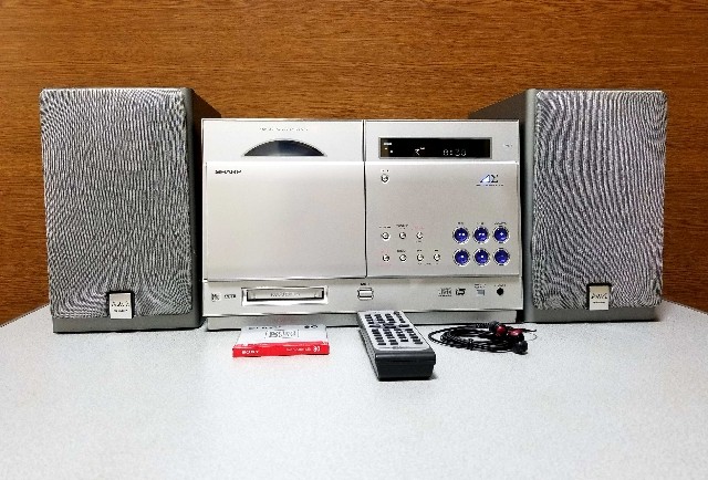 １ビットデジタルシステム Sharp Sd Cx8 Md Cdコンポ 美品 完動品 Mtr Pro Shop