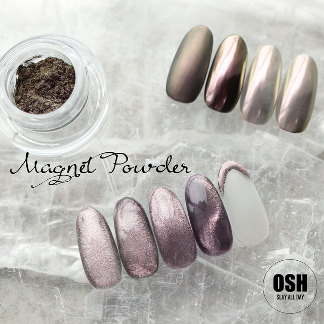 マグネットミラーパウダー グレージュパープル Osh