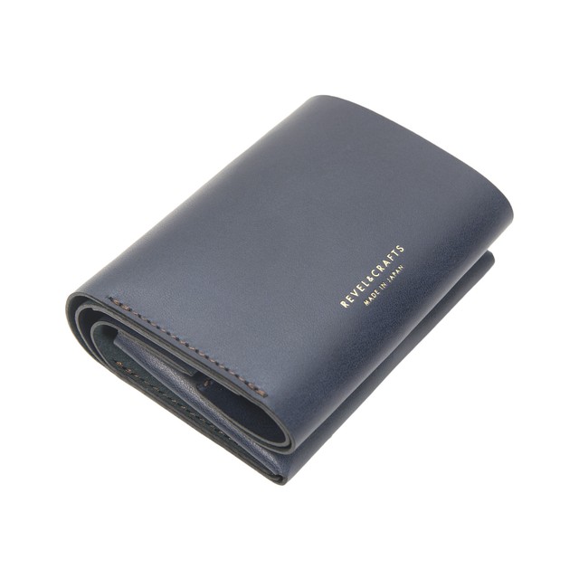 2.5折コンパクト財布 - MINI 2 ネイビー
