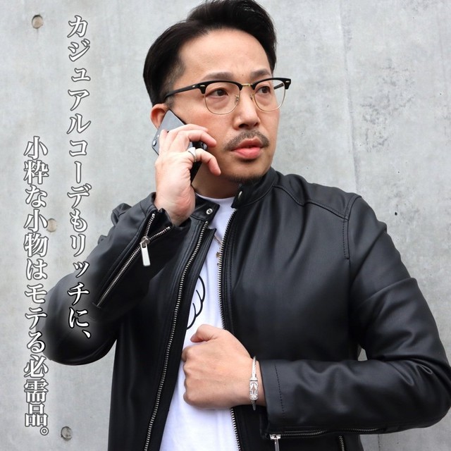 送料無料 ブレスレット メンズ レディース ペア シルバー ゴールド ジルコニア エイトデグリーゼロ インフィニティブレスレット プレゼント Clunky クランキー オシャレに敏感なメンズ レディース達へ