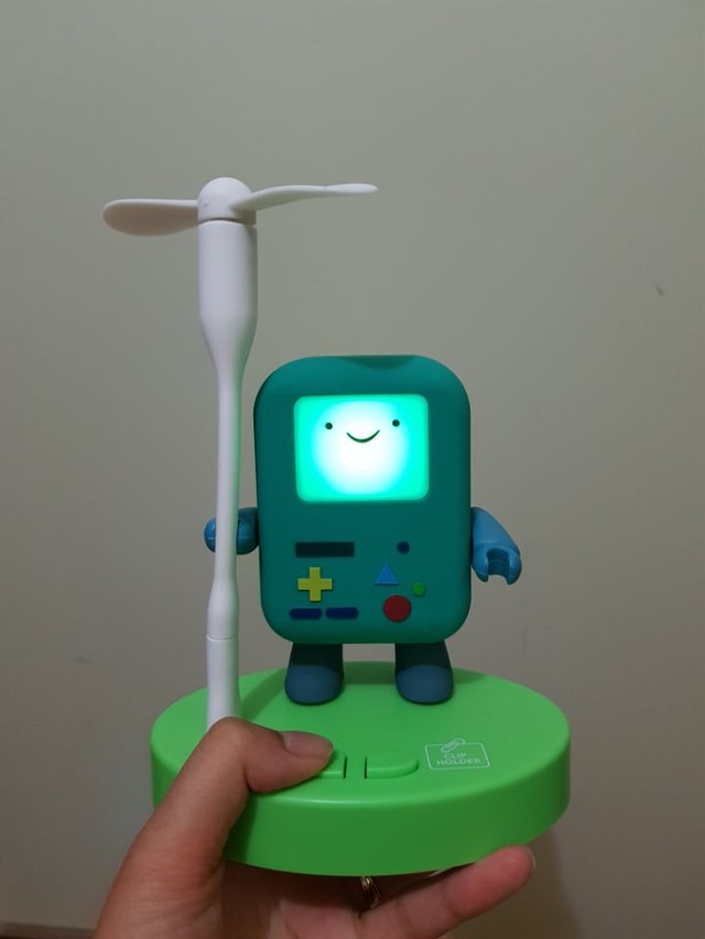 Adventure Time Bmo アドベンチャータイム ビーモ Ledライト付きusb扇風機 買い甲斐