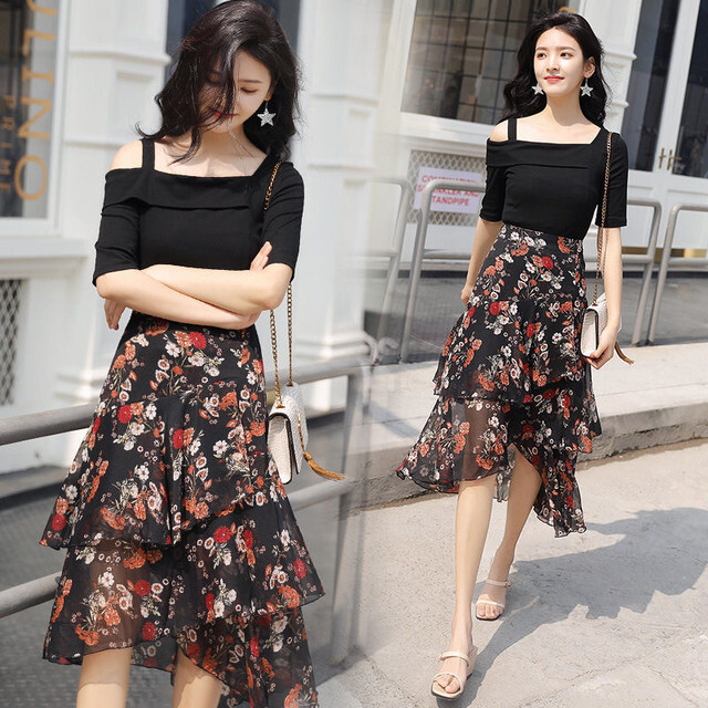 チャイナ風ワンピース チャイナ風服 中華服 改良唐装 五分袖 ショート丈 スカート 2点セット 可愛い 普段着 デート アプリコット ピンク フリーサイズ Mitsuki32 12