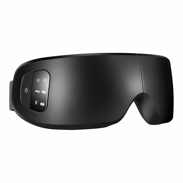 G K 目元マッサージャー 敬老の日 プレゼント ギフト 目もとエステ ホット目マッサージ器 アイマッサージャー 目マッサージ機 エアー 温め機能 気圧 180度二つ折り 眼精疲労 疲れ目 ストレス解消 Usb充電式 ホワイト ユーハン ユナイテッド