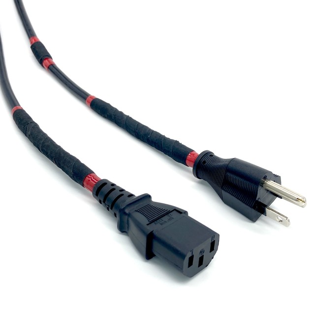 パワードモニターなどrec現場に最適 電源ケーブルd Tune Type R 1 8m The Nude Cable 直販本店