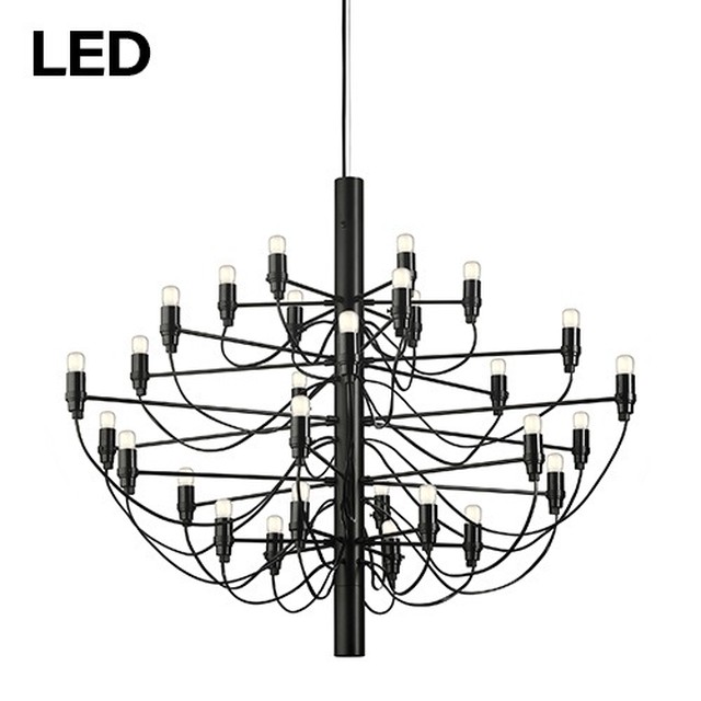 FLOS-MOD.2097 LED 30灯 ブラック(専用ランプ)【要電気工事】