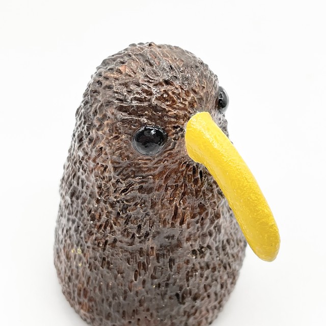【きゃねこ】 立体作品「鳥の八百屋さん」①