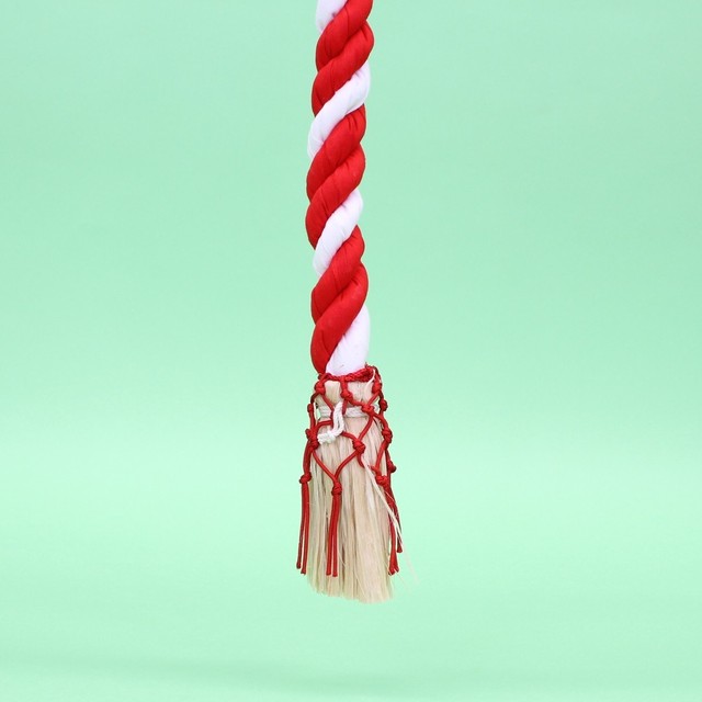 鈴紐 鈴緒 長さ７尺 ２１０ｃｍ 神社 稲荷用品 奉納 太鼓 南部屋五郎右衛門