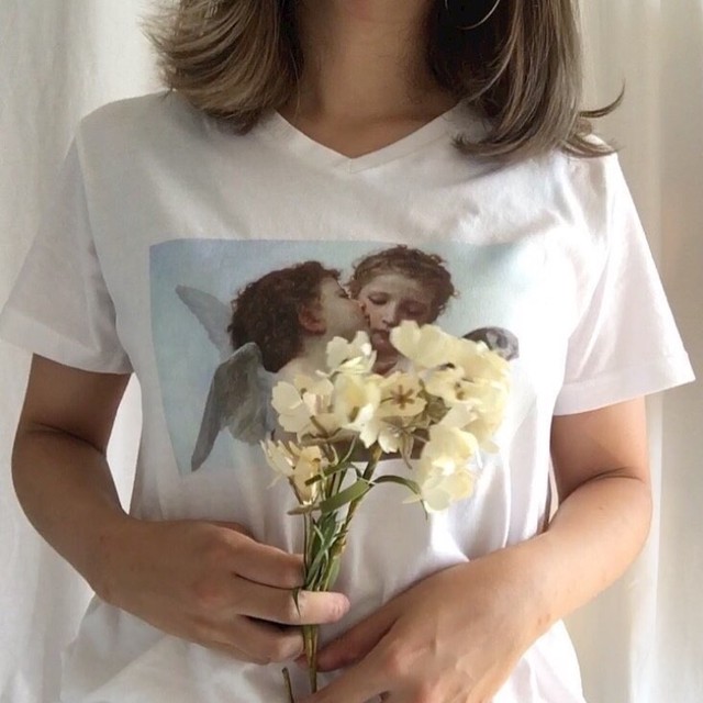 絵画天使t Monica