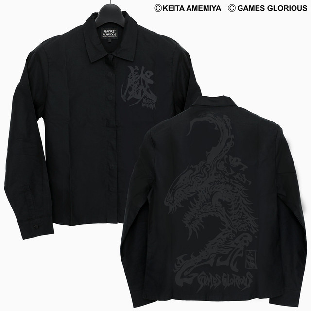 【 KEITA AMEMIYA x GAMES GLORIOUS 】K.A. Collar Shirt 〜 MARYUU 〜 / GAMES GLORIOUS