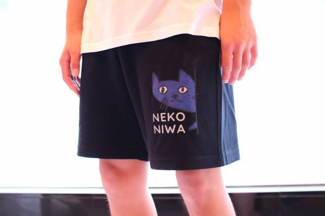 【SALE】ネコニパンツ ライトスウェットハーフパンツ【全国送料無料】