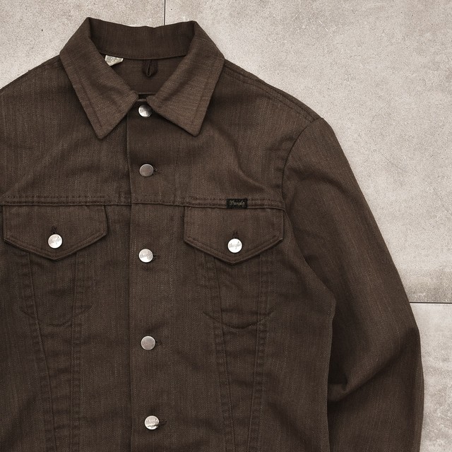 70's Wrangler 3rd type tracker jacket Made in USA