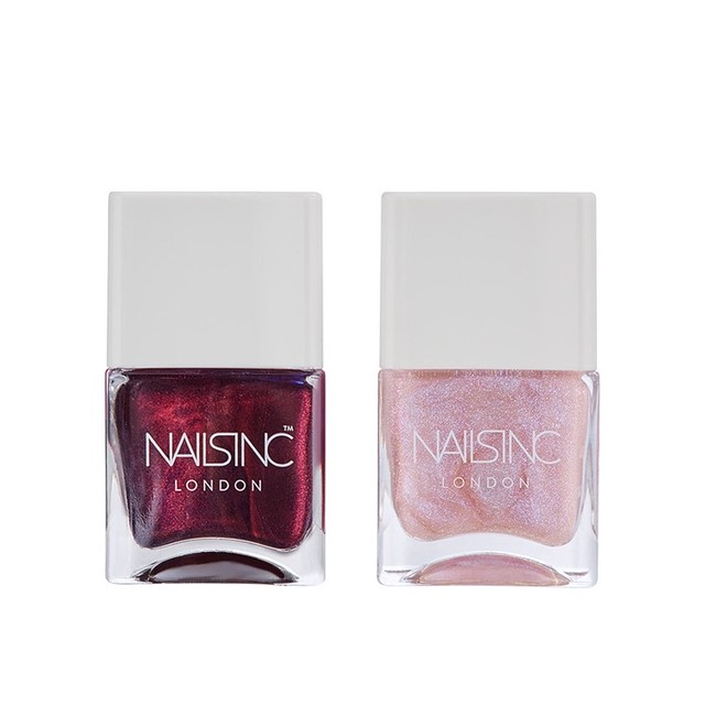 海外買付 Nails Inc Nail Porn Nail Polish Duo 日本未発売 限定 ネイルズインク ネイルポリッシュデュオ ロンドン発ネイルブランド La Peche