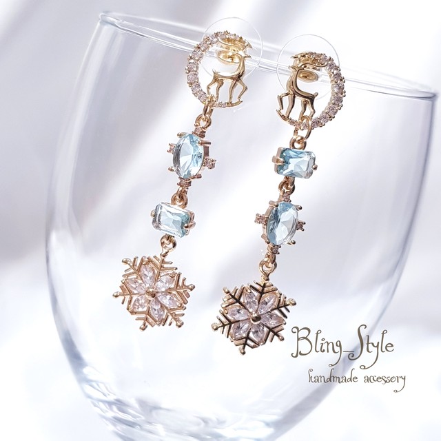 早割クーポン 249 1点物 レジンビーズ 韓国デザインポスト 大人可愛いピアス 無料長期保証