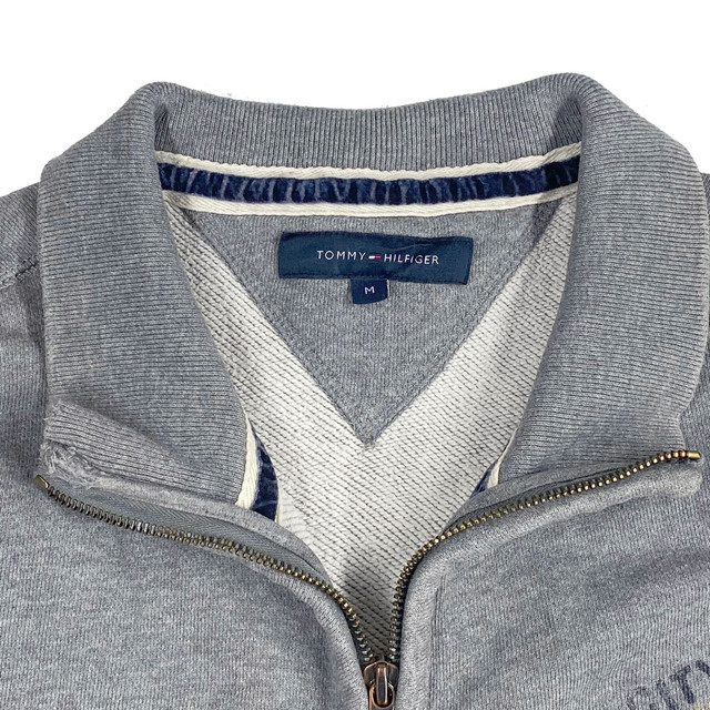 Tommy Hilfiger トミーヒルフィガー フルジップ スウェットシャツ トレーナー メンズl C1219 古着屋icecream
