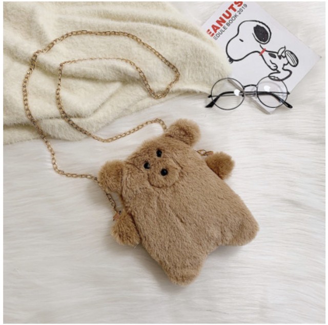 かぺくま巾着m Cappery