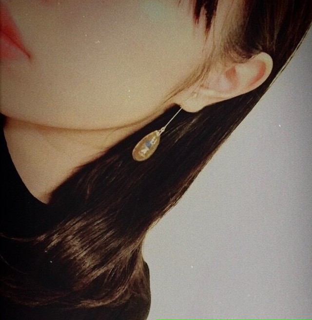 Jk琥珀 ピアス イヤリング サイコノマチコ