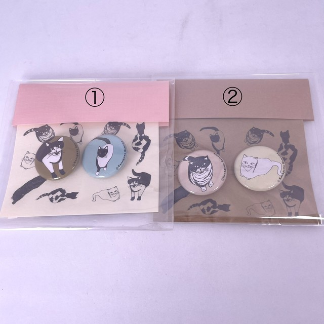【Kamome】缶バッジセット(丸)