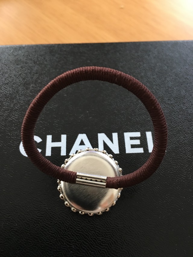 シャネル風ヘアゴム Albireo