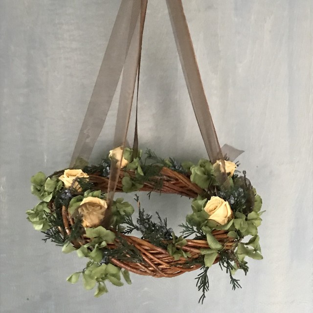 フライングリース グリーン プリザーブドフラワースタジオｆ