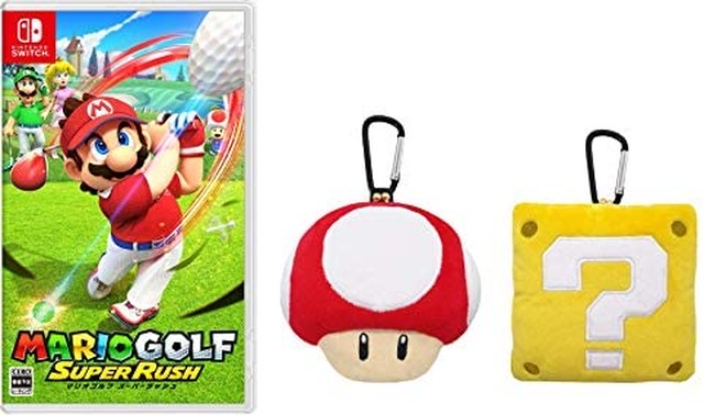 Jpcs マリオゴルフ スーパーラッシュ Switch マリオアイテムぬいぐるみポーチセット スーパーキノコ ハテナブロック Amazon Co Jp限定 アイテム未定 同梱 Az Japan Classic Store