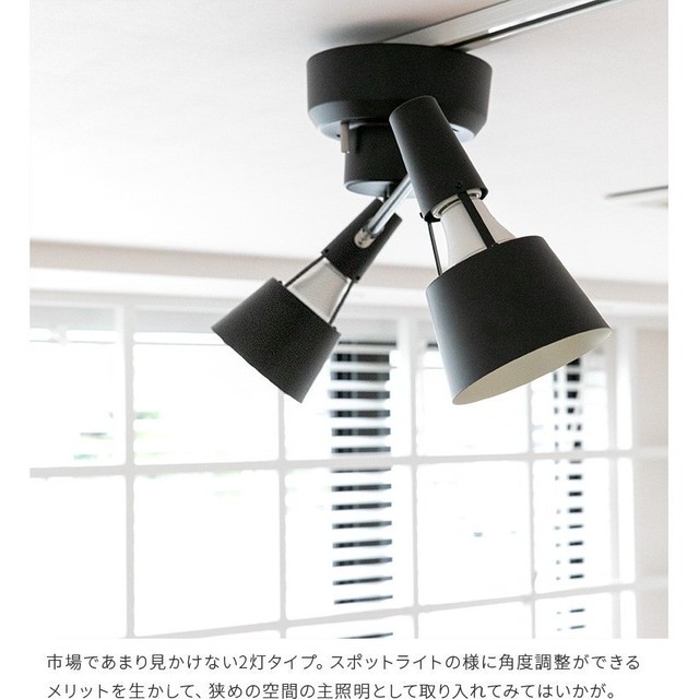 シーリングライト 2灯 レトウィン Led電球対応 天井照明 照明器具 スポットライト インテリア 照明 おしゃれ 電気 かわいい 北欧 シンプル 送料無料 Den電堂