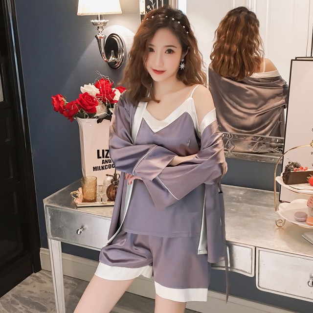 パジャマ レディース ルームウェア 部屋着 ナイトウェア トップス パンツ ゆったり 春秋 春 秋 韓国ファッション オルチャン 上下セット セット 長袖 キャミ キャミソール 大人可愛い 大人女子 かわいい おしゃれ シンプル セクシー 大人女子 色っぽ おしゃれ エレガント