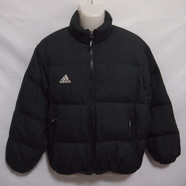 古着 メンズs M Adidas アディダス ダウンジャケット フルジップ カジュアル 防寒 ブラック Ad 10 スポーツウェア シューズの古着屋 リサイクルスポーツ 古着 メンズs M Adidas アディダス ダウンジャケット フルジップ カジュアル 防寒 ブラック Ad 10 スポーツウェア シューズの古着屋 リサイクルスポーツ