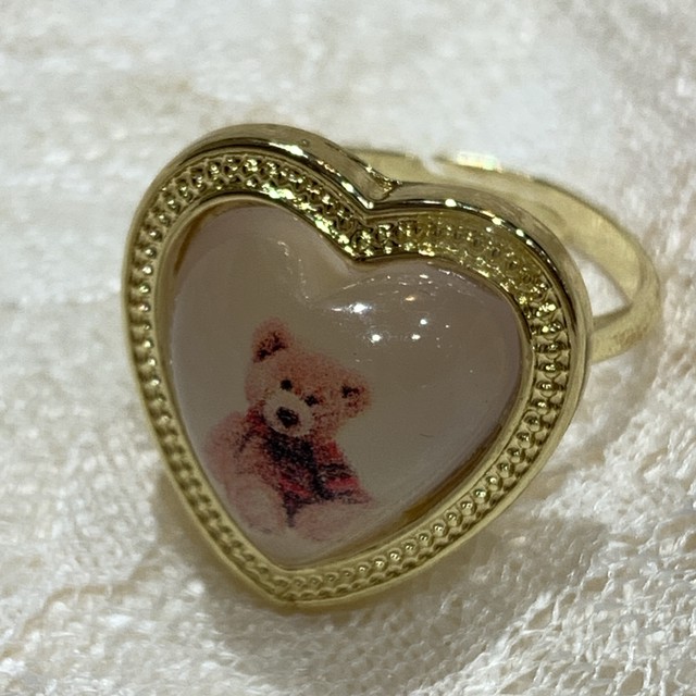 くまハートリング Audreyharajuku