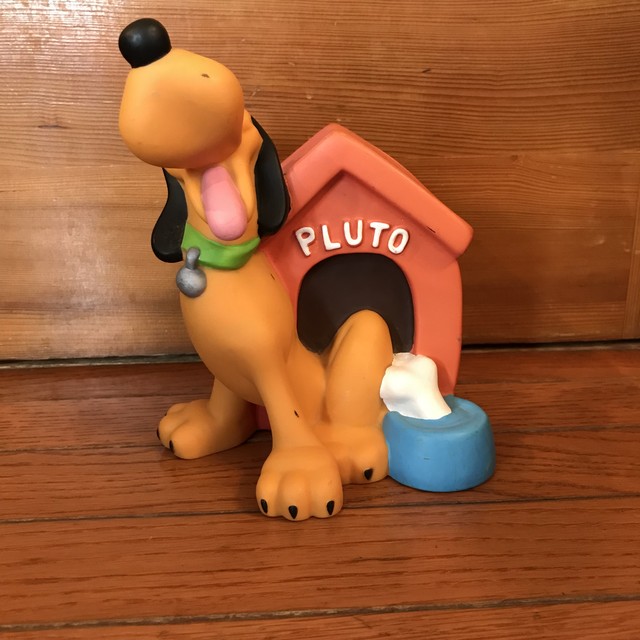 プルート Pluto ソフビ人形貯金箱 ディズニークラシック インテリアとしてもおすすめ Honey Antique ヴィンテージ アメリカン雑貨 アンティーク アメトイ インテリア小物 ミールトイのお店
