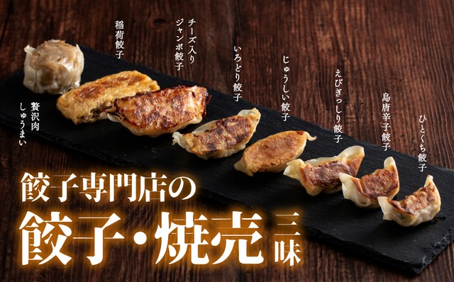 送料無料 餃子専門店の餃子焼売三昧 餃子工房いろどり