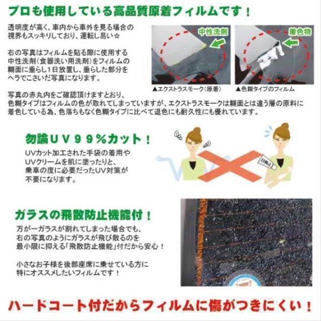 高級プロ仕様 Bmw 7シリーズ E65 66 カーフィルム フロント Milanoshop