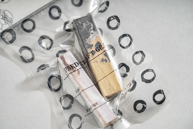 【アルベキ社 かきまぜ棒①】 工場のアレ! 使用済みの道具を真空パックでお届けいたします!