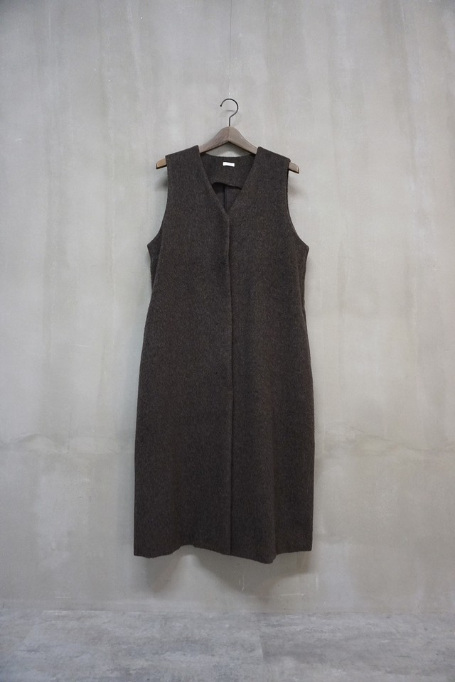 Wool Alpaca Long Gillet