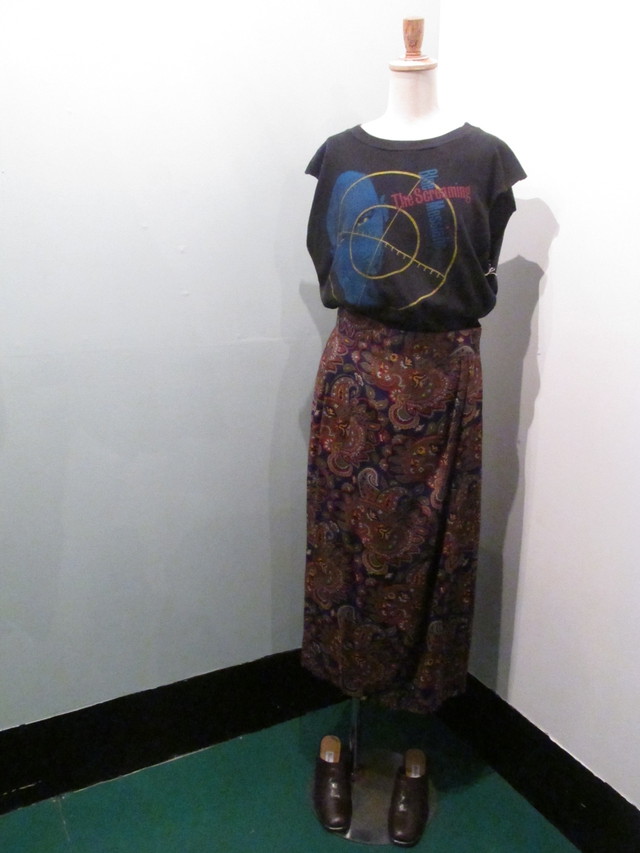 デッドストック レーヨン ラップスカート 90年代 Used Vintage Clothing Valon Lanp