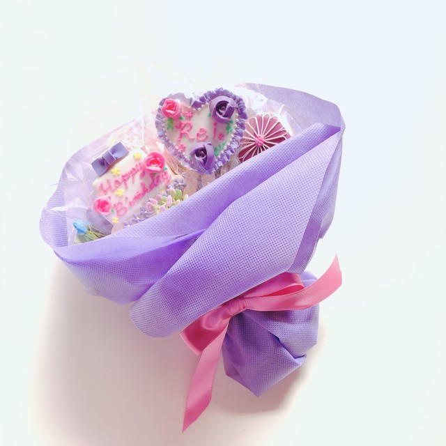 花束アイシングクッキー Atelier A 世界に１つだけのオーダーメイドのスイーツとクラフトのお店